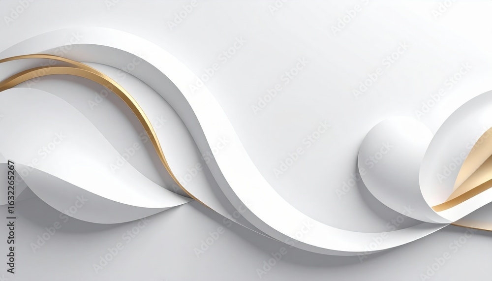 Poster abstract design elements digital art graphic background minimalist style high-quality render aesthet