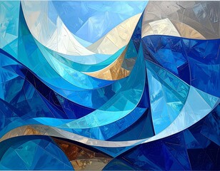 Tidal Fracture: Crystalline Waves in Motion