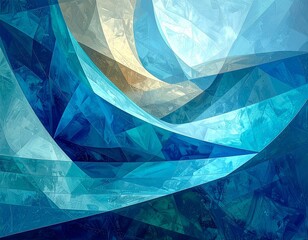 Glacial Divide: Edges of Ice and Clay