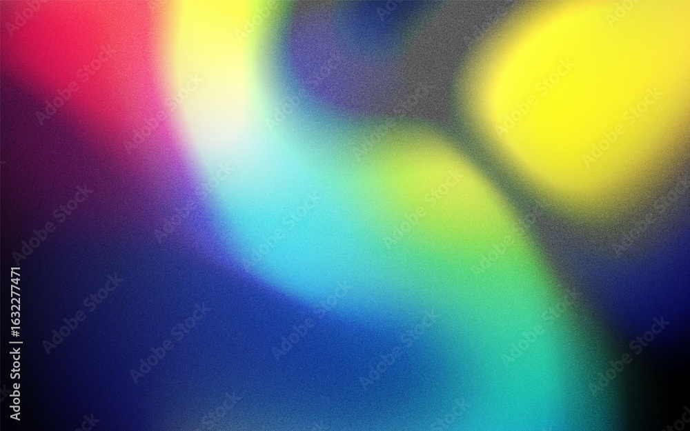 Poster grainy dark and colorful gradient color background texture template design