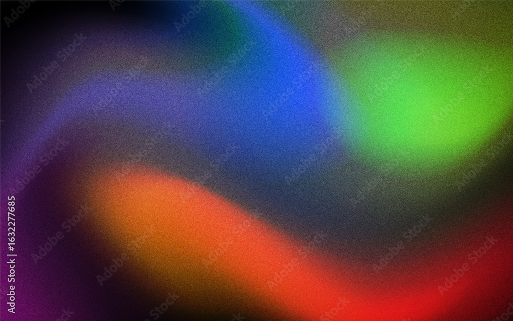Poster grainy dark and colorful gradient color background texture template design