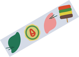 추석명절 마스킹 테이프