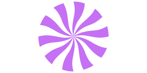 Abstract optical illusion twisted background vector design. Geometric abstract blue cartoon. Illustration of curved zigzag lines on a white background.  Swirling radial pattern. 