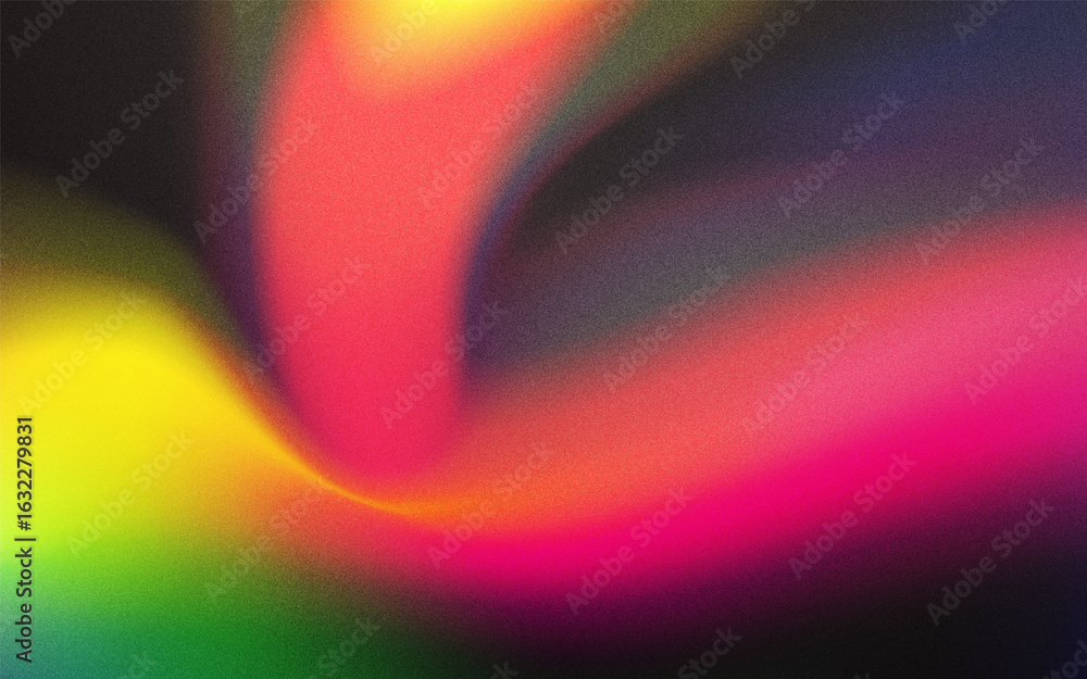 Poster grainy dark and colorful gradient color background texture template design