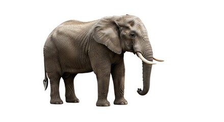 Fototapeta premium majestic african elephant highresolution stock photo for wildlife documentaries conservation projects and travel brochures