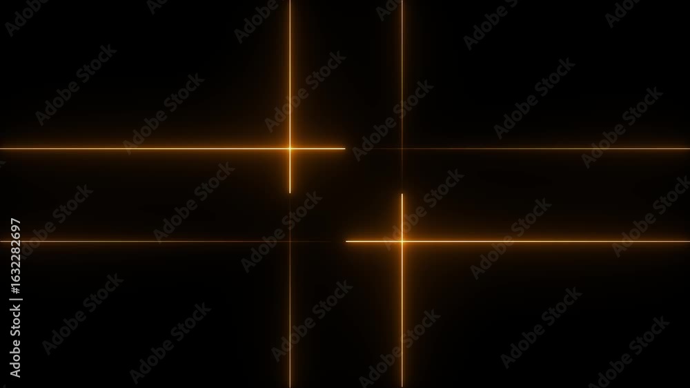 Poster neon line animation. glowing line motion. line moving video. the direction of the horizontal line.
