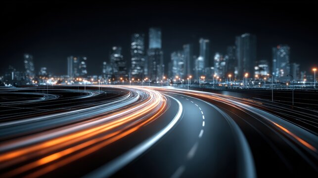 High-tech transportation nexus with quantum routing computations
