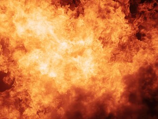 Fiery flame texture background