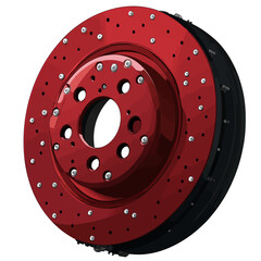 Red brake illustration 