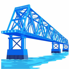 Blue bridge 