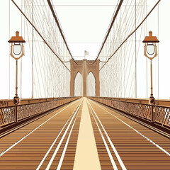 bridge in the city