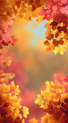 autumn leaves background