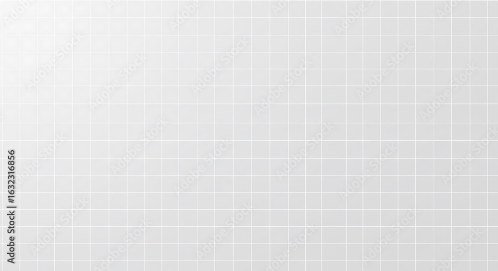 Poster a subtle and clean grid patterned background with a gentle light gradient
