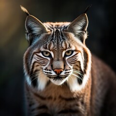 Close-up of a bobcat