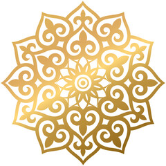 Kazakh golden ornament 01
