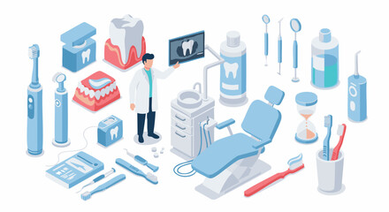 vector illustration of a toothbrush