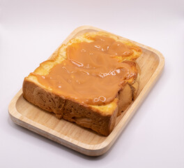 Thai Tea Kaya Bread
