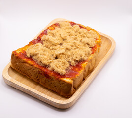 Spicy Pork Floss Bread 