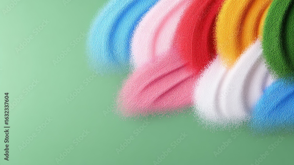 Poster colorful abstract fluid gradient background with vivid pixelated texture