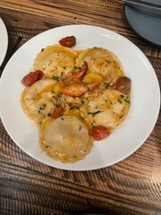 lobster ravioli