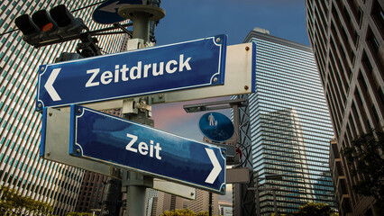 Signposts the direct way to time versus time pressure