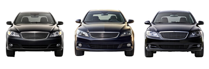 Naklejka premium car isolated on transparent white background, clipping path