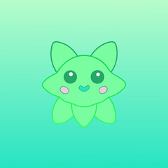A serene and calming abstract background featuring a smooth flowing gradient of gentle green and mint hues perfect for elegant branding and modern design projects