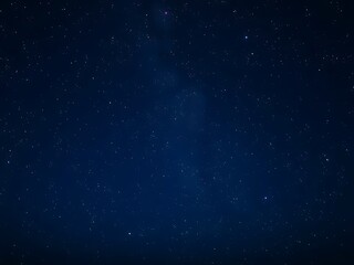 Naklejka premium Vast expanse of the night sky filled with countless twinkling stars