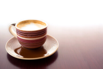 Cappuccino, Cup of Cappuccino Coffee