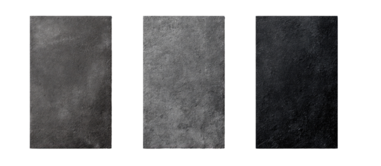 Three shades of textured gray