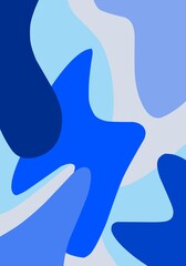 abstract image illustration of colorful striped background