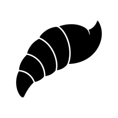 Fresh baked croissant food