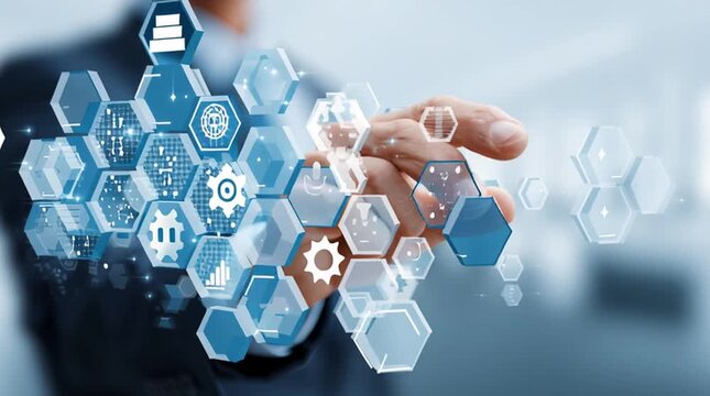 &nbsp;Business & Technology 3d render