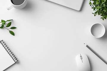 office gadget on white background