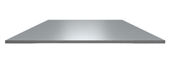 Flat, light gray surface
