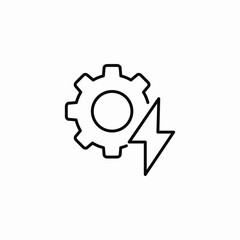 power settings icon sign vector
