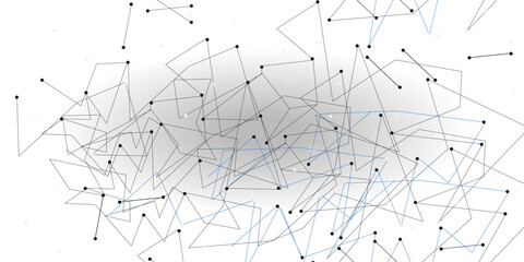 Abstract background atoms for design technology and networking science. Abstract connection background with lines and dots vector. Polygonal background, technology design, vector illustration .