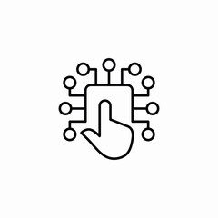 computer user icon sign vector