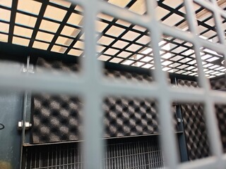 Obraz premium prison cell phone