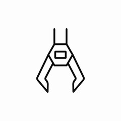 factory hook icon sign vector