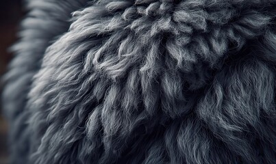 Fluffy Texture Close Up
