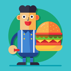 easter egg with a funny cartoon