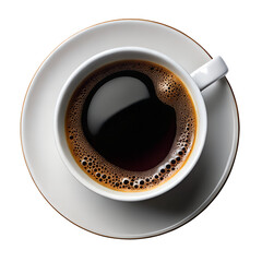 Black Coffee Top View
