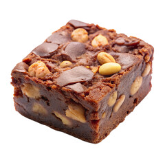 Brownie Square with Nuts