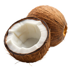 Coconut Half with Shell