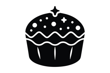 holiday bakery vector icon