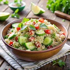 Quinoa Salad with Cucumber