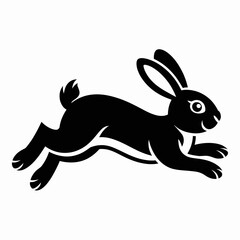 vector illustration of a rabbit