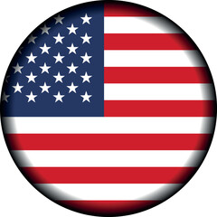 USA flag, American flag vector, National Flag of USA, American flag background fully editable Any Size/color vector illustration, can be scaled to any size without quality loss, Vector US Flag icon.