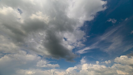 A Stunning Dynamic Cloudscape Captured Beautifully in a Vibrant and Expansive Sky Above